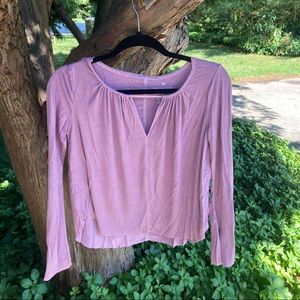 American Eagle Soft & Sexy Purple Tunic Top